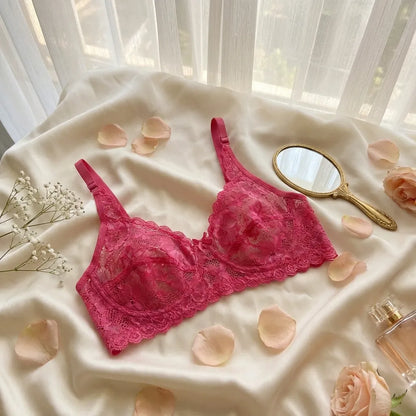 Girls Full Coverage Non-Padded Net Bra (Pack of 2)