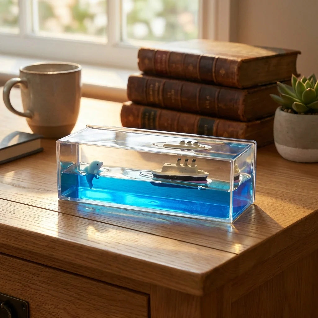 Floating Titanic Ship Ornament