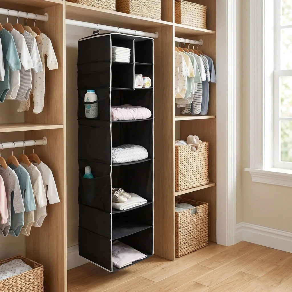 Hanging Nursery Closet Organizer