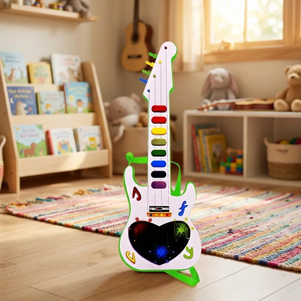 Mini Instruments Electric Battery operated musical instruments mini guitar – MaxSmile