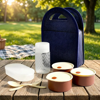 Royal Stainless Steel Lunch Set