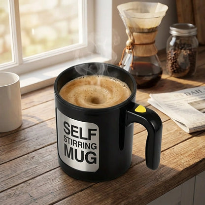Auto-Stirring Smart Coffee Mug