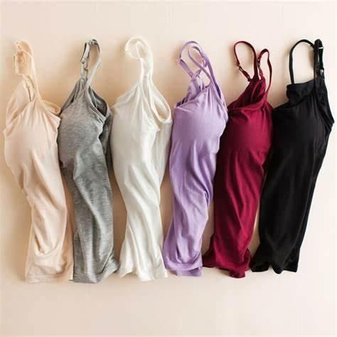 Women’s Loose Cami with Built in Tank Top (Pack of 2)