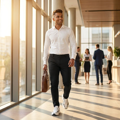 Men's Stretch Dress Pants 3-Pack