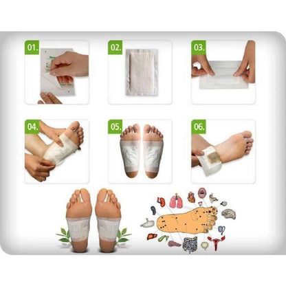 Detox Foot Patches  (Set of 10)