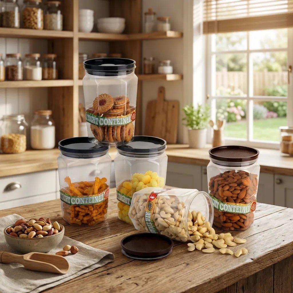 Air Tight Storage Containers (6 Pcs)