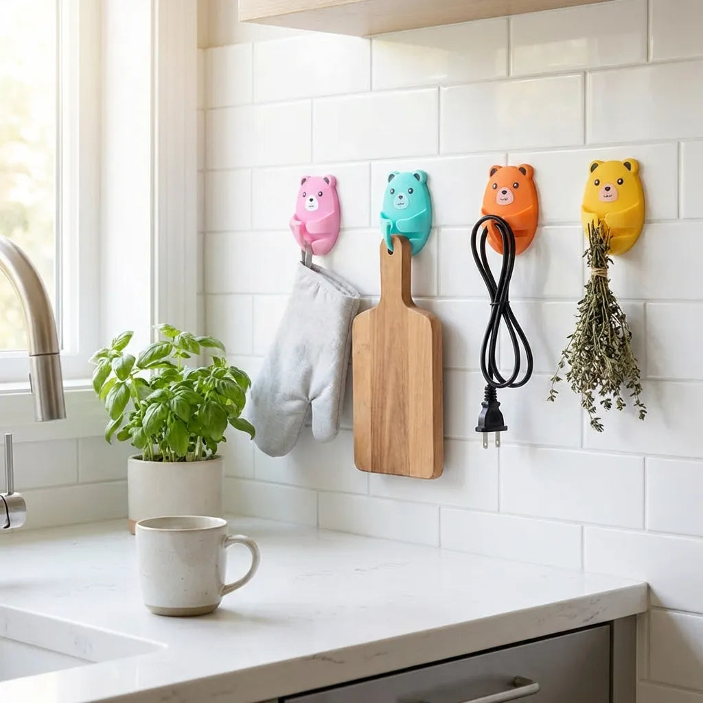 Hanging Adhesive Kitchen Hooks