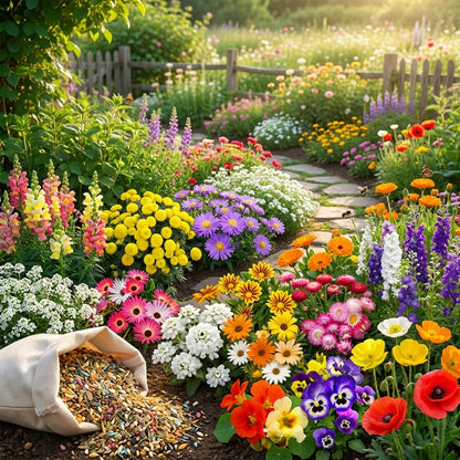 Varieties of Flower Seeds (Pack of 100)