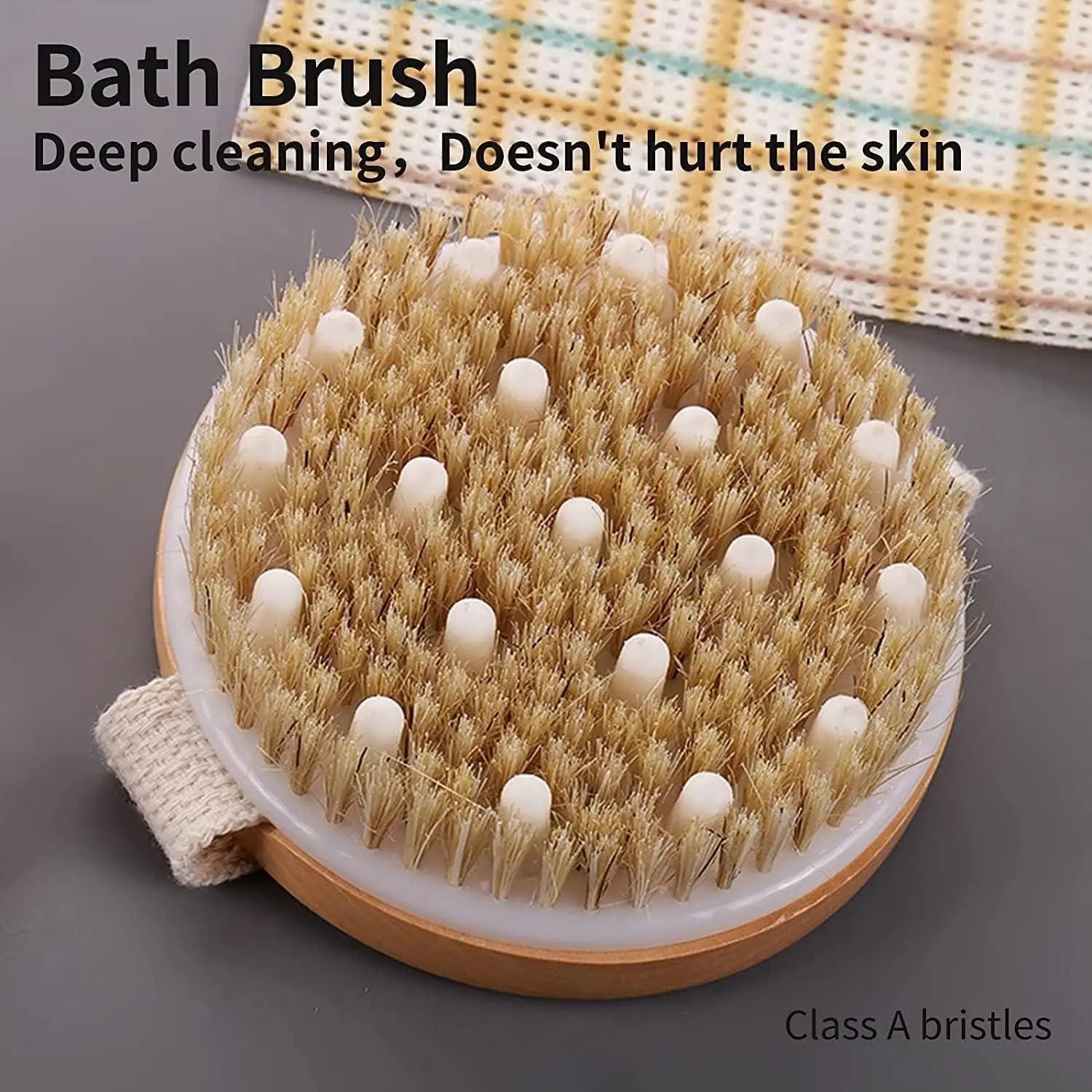 Wooden Bath Brush