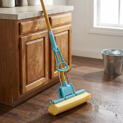 Multi-Purpose Foldable Floor Cleaning Squeeze Mop Wiper