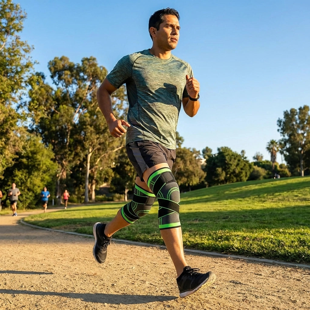 Adjustable knee wraps (pair)
