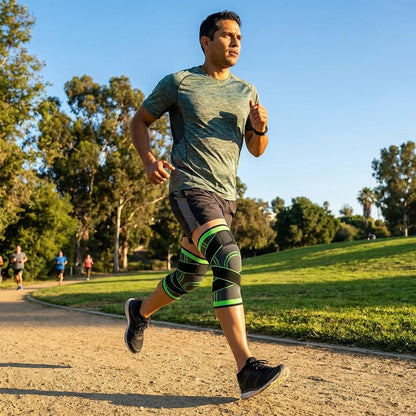 Adjustable knee wraps (pair)