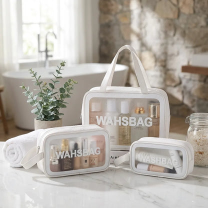 Waterproof Toiletry Travel Bags (Combo of 3)