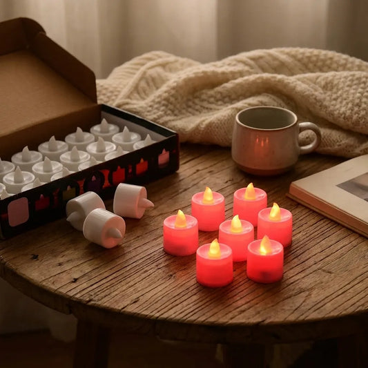 Red Flameless LED Tealights