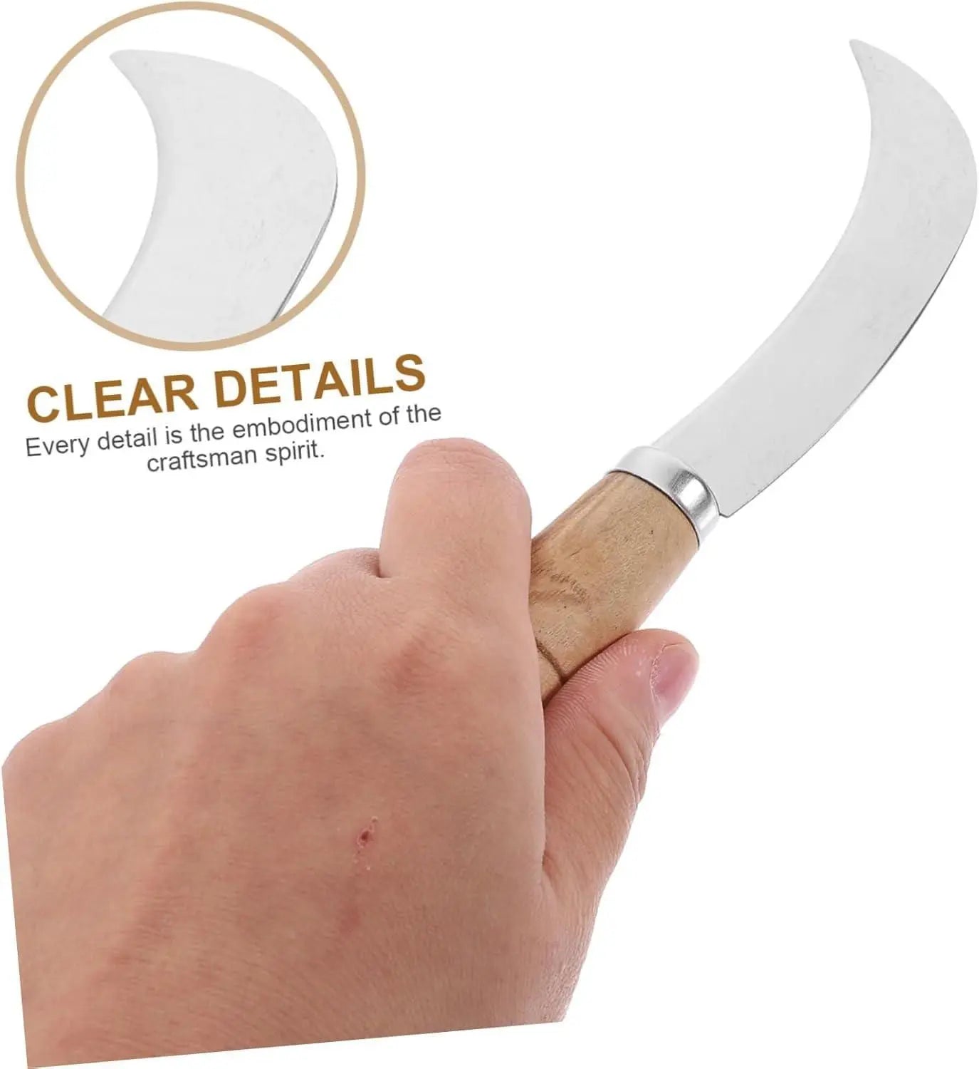 Scimitar Fruit Knife