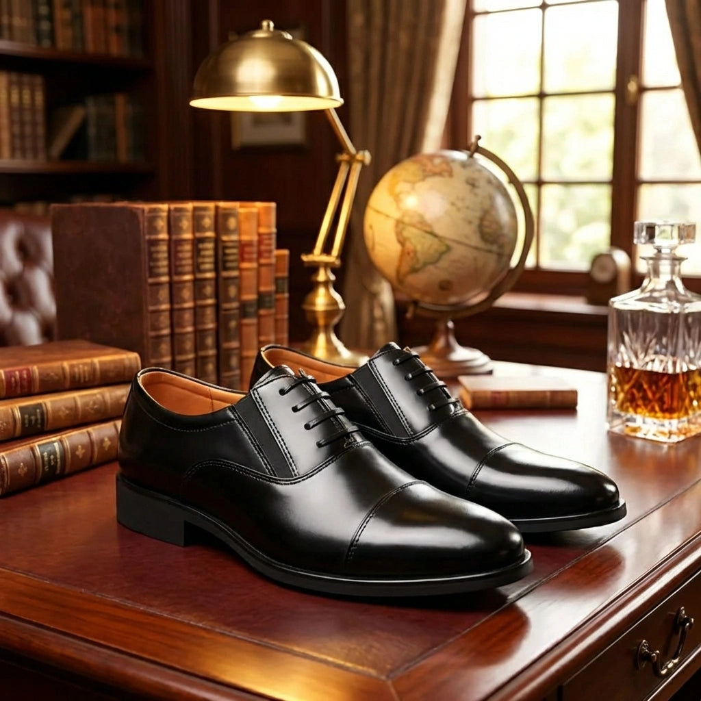 Executive Black Dress Shoes