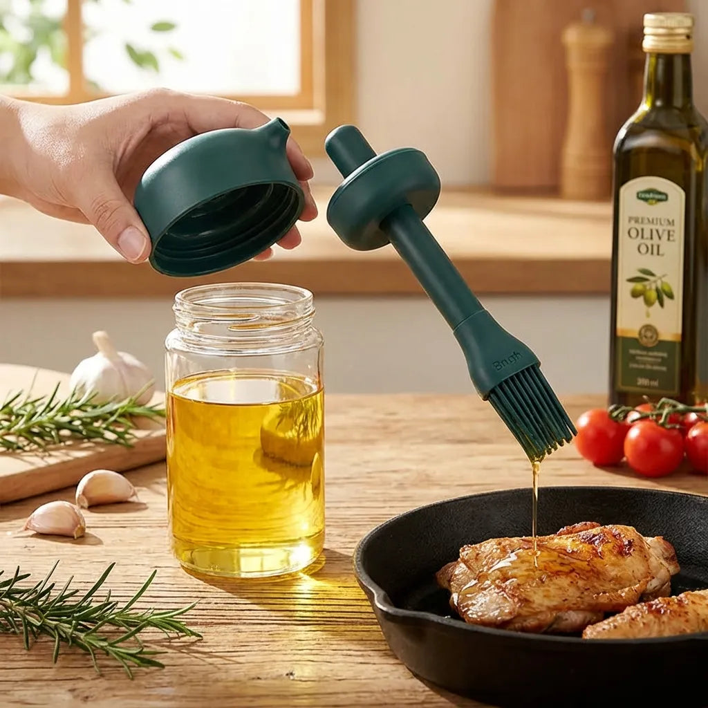 Plastic 2 In 1 Oil Dispenser 250 ml