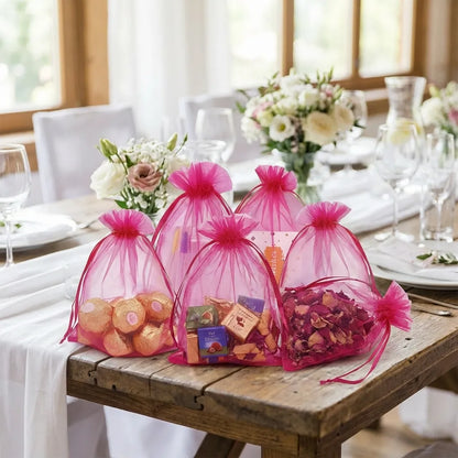Organza Gift Bags Small Mesh