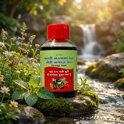 Herbal Body Massage Oil – 280g x 2