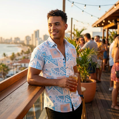 Printed Rayon Casual Shirt