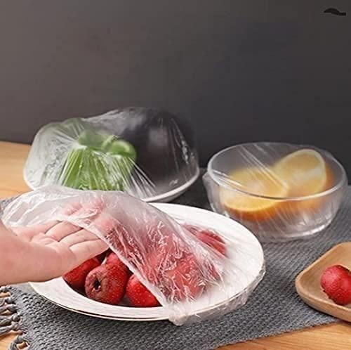 Plastic Bags Reusable Elastic Food Storage (Pack of 2)