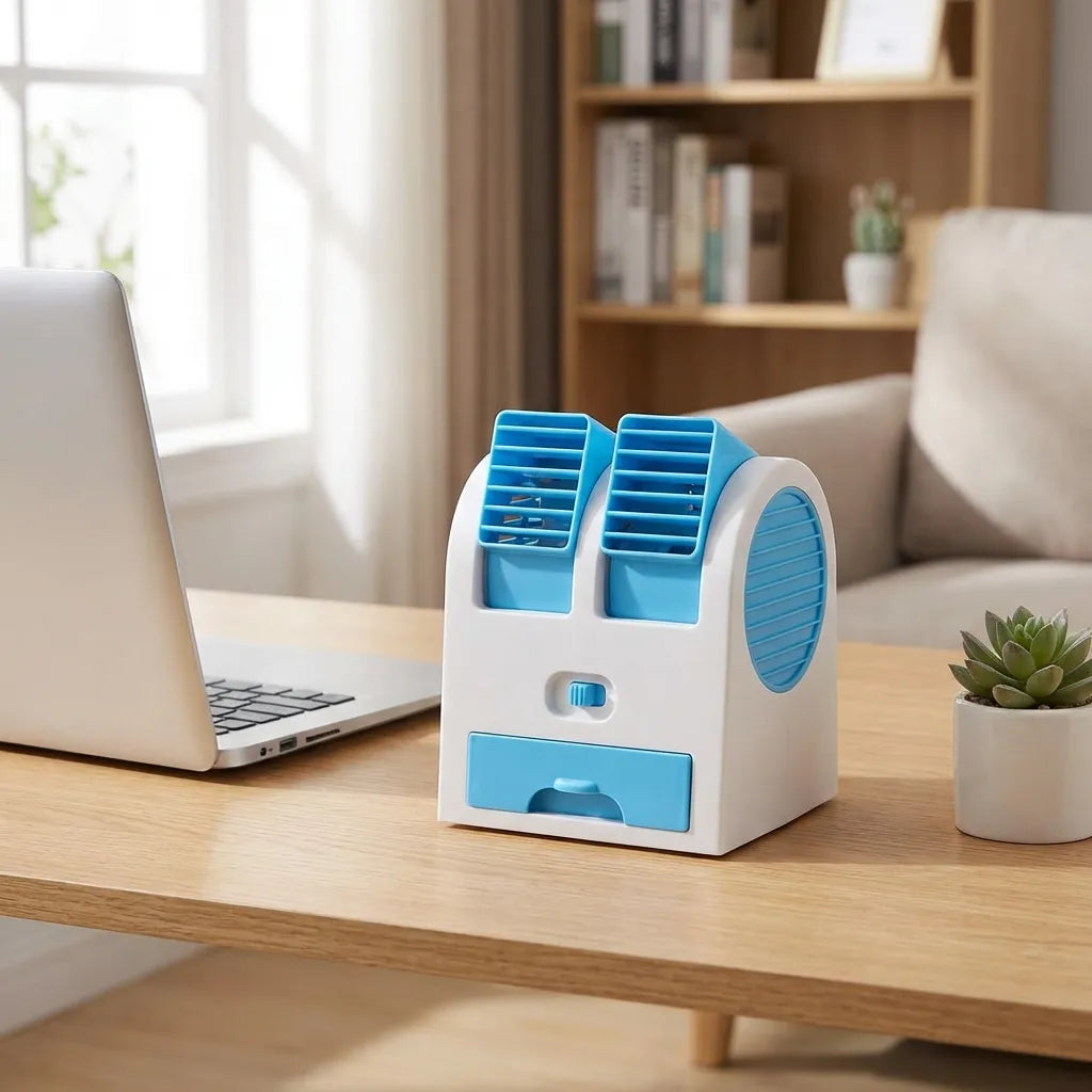 Divera Go Arctic Air Portable 3 In 1 Conditioner Humidifier Purifier Mini Cooler