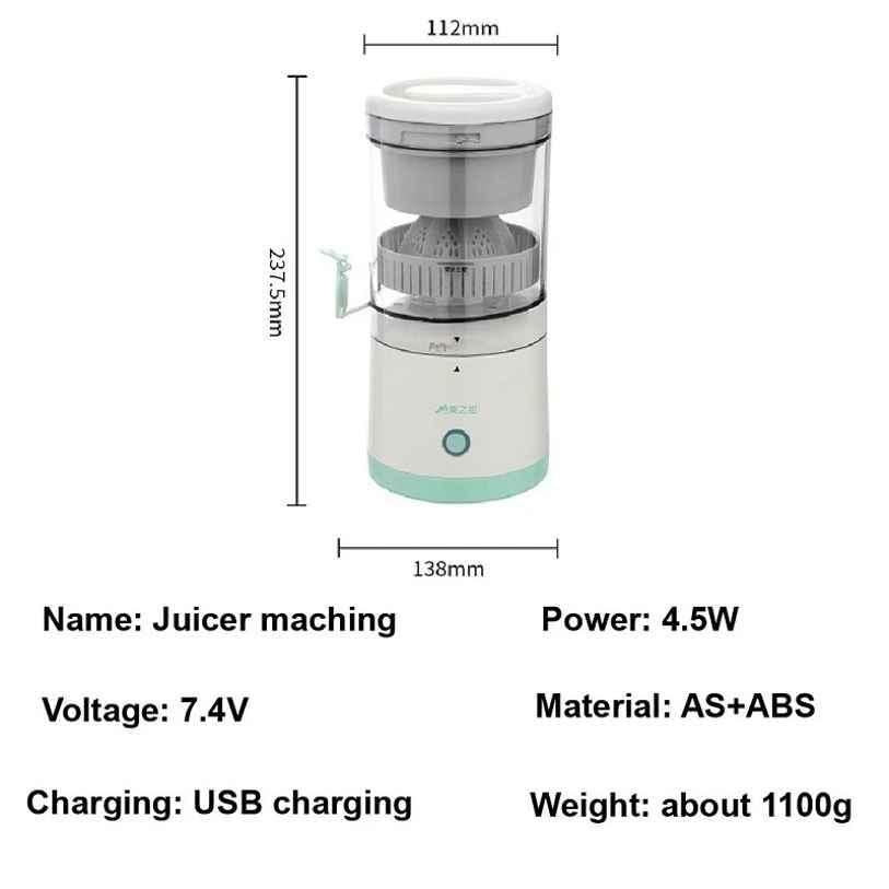 Advance Electric Rechargeable Fruit Juice Blender