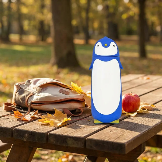 Penguin Cartoon Water Bottle