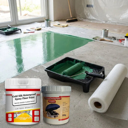 Quick & Dry anti slip water based Floor Paint (Pack of 2)
