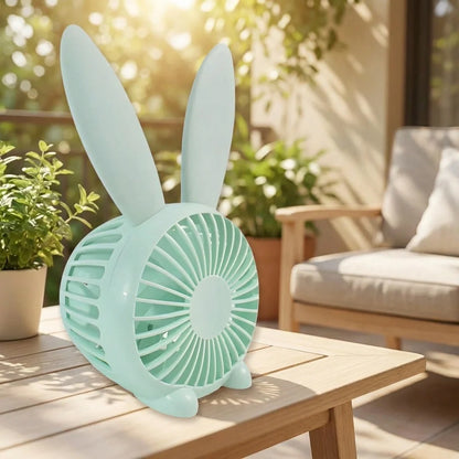 Cute Rabbit USB Desk Fan