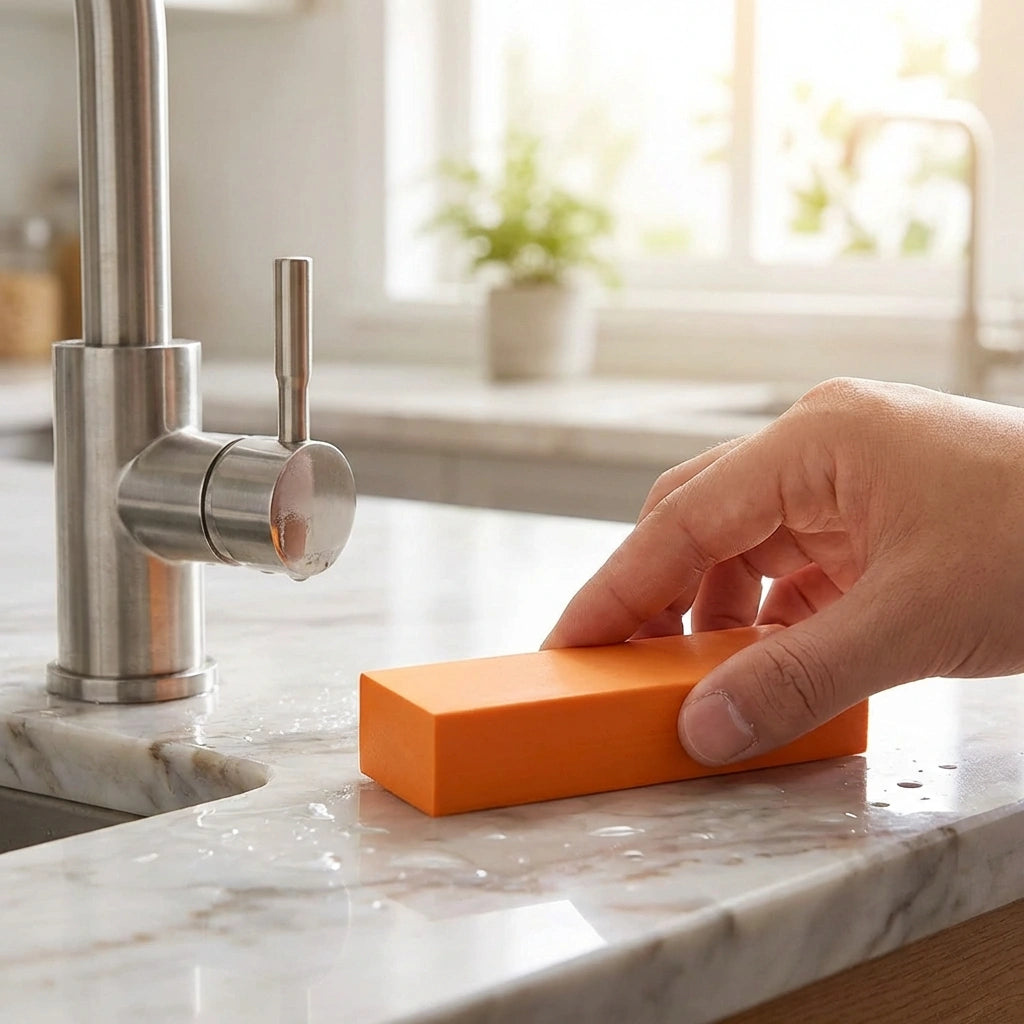 Rust Cleaning Easy Limescale Eraser Artifact, Stainless Steel Stains Eraser Decontamination Cleaner Eraser Rust Remover for Kitchen Home