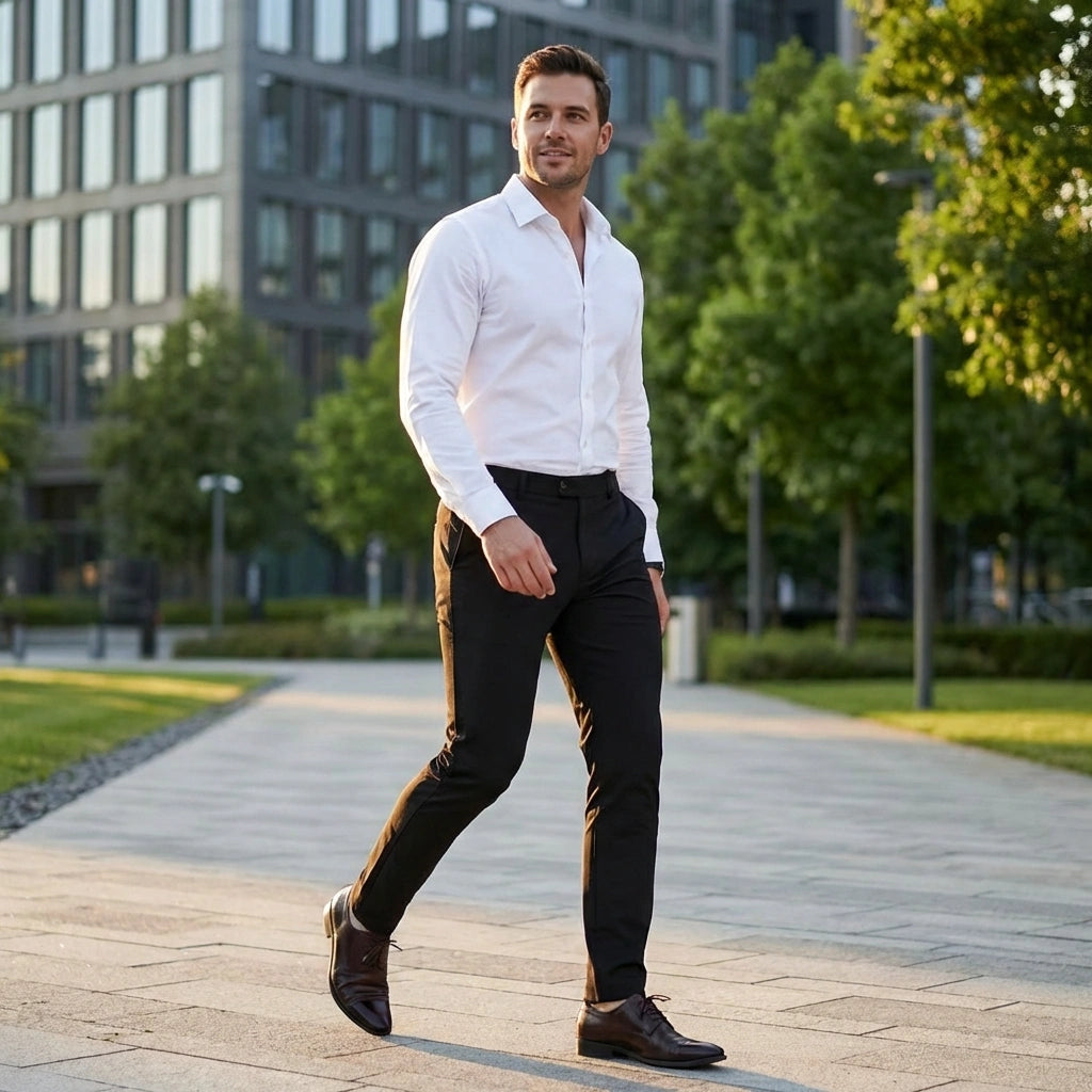 Men's Stretch Dress Pants 3-Pack