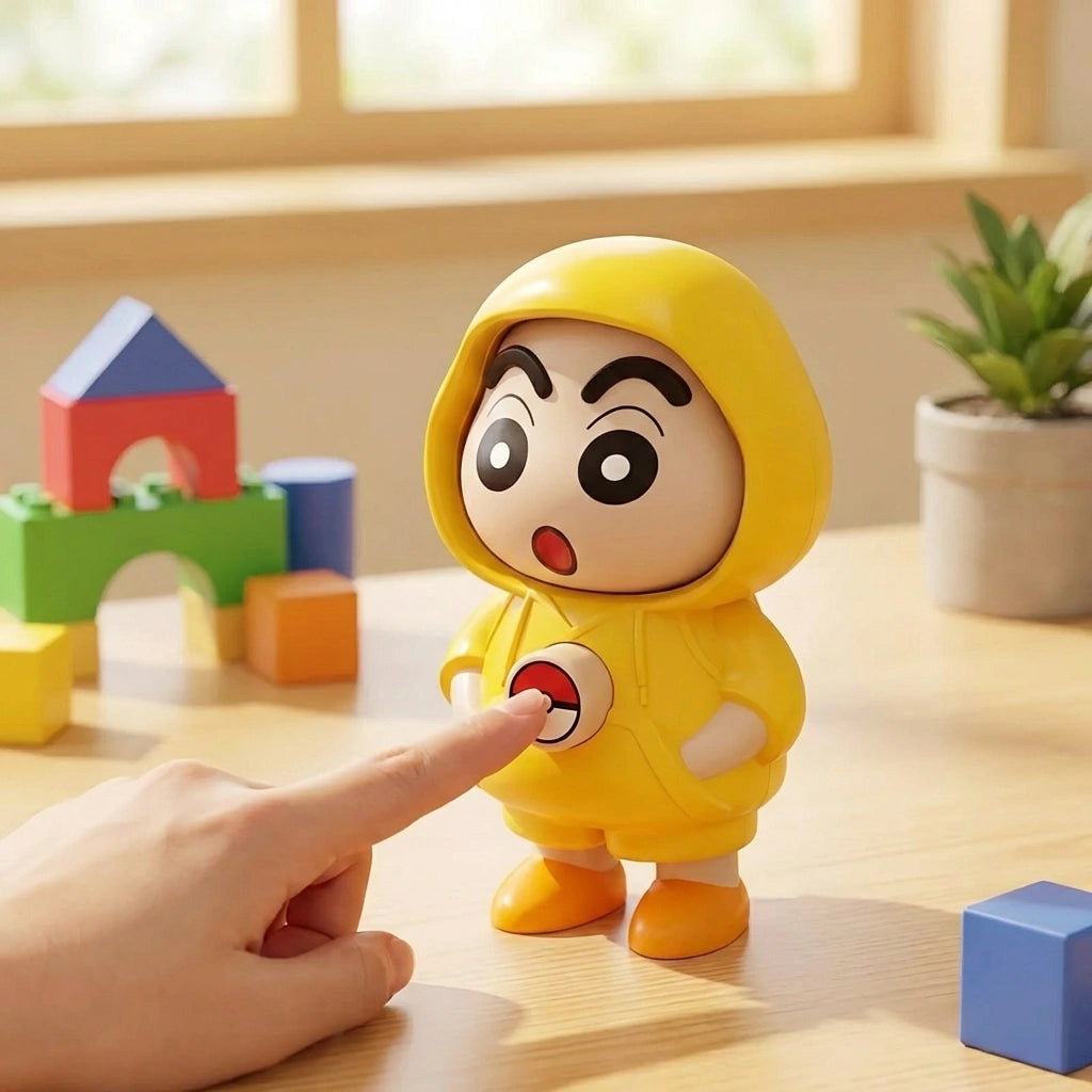 Shinchan Mood Flip Keychain