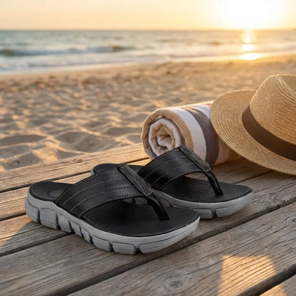 Leather Men's Everyday Slippers