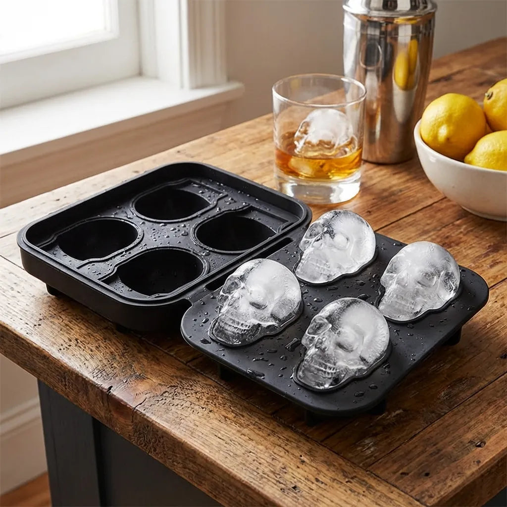 Flexible Silicone Ice Mold