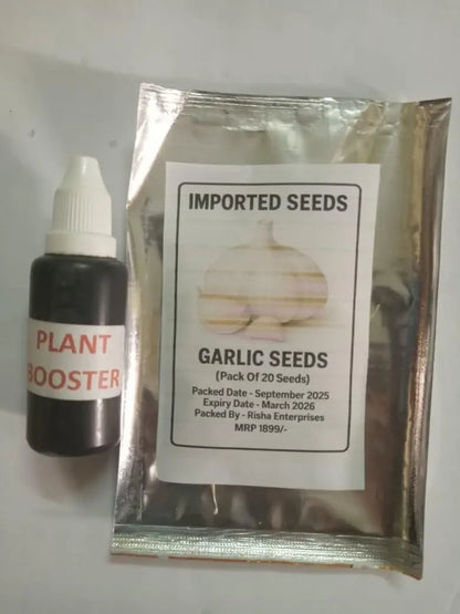 Garlic Seeds with Growth Serum