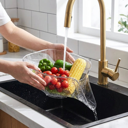 Sink Strainer Basket Funnel