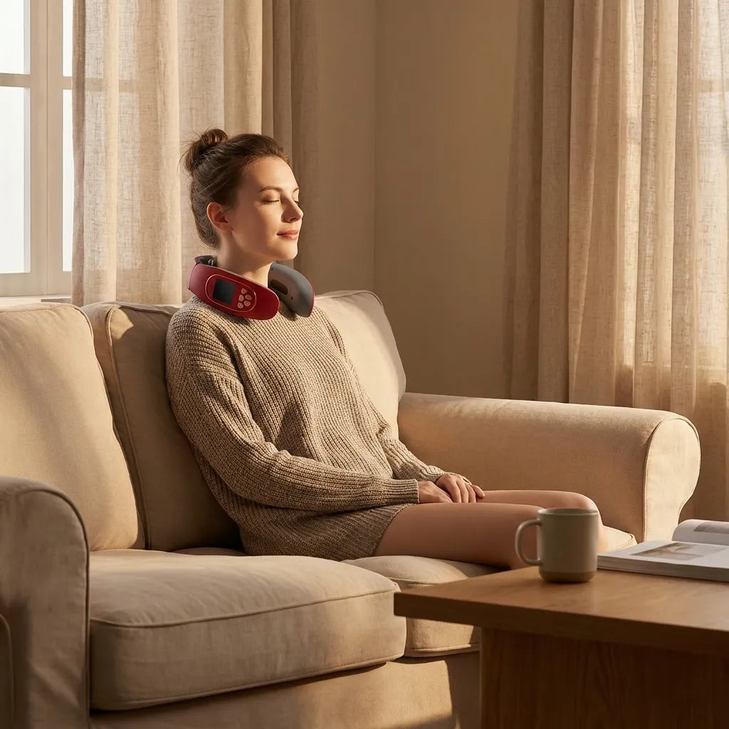 3-Head TENS Neck & Shoulder Massager