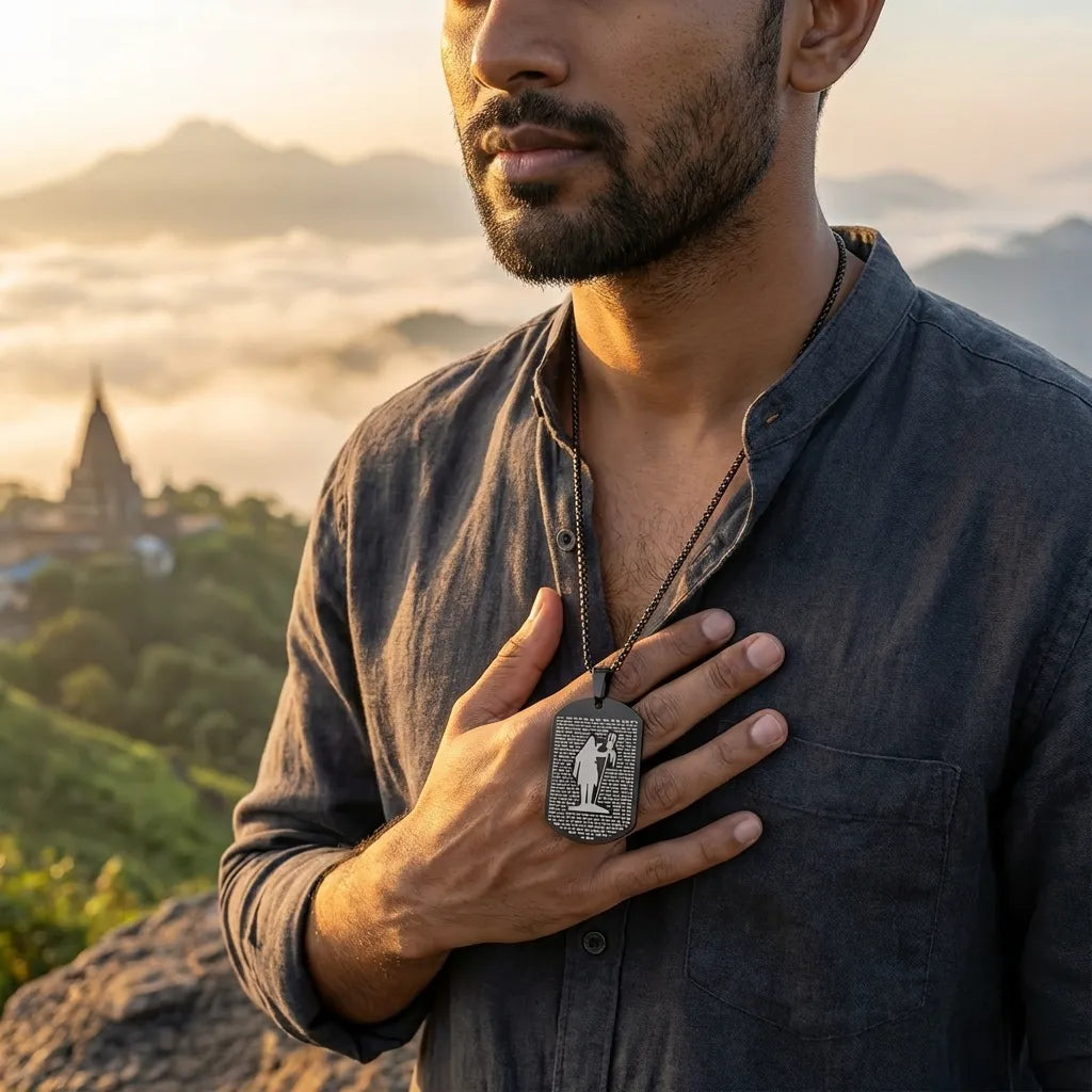 Om Namah Shivay Pendant Chain