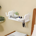 Elephant Shape Shelves Wall