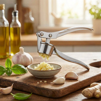 Aluminum Garlic Crusher