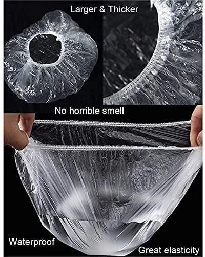 Plastic Bags Reusable Elastic Food Storage (Pack of 2)