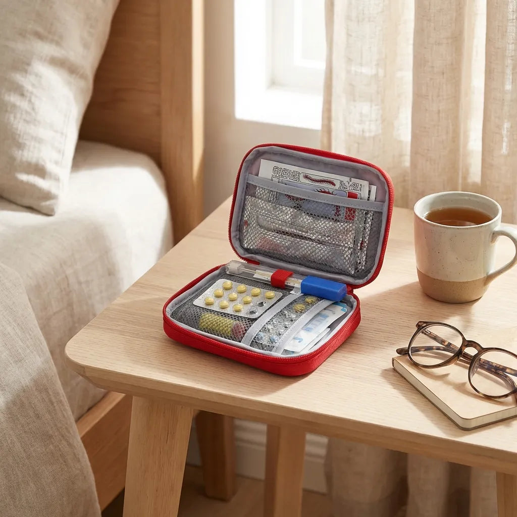 Portable Travel Medicine Bag