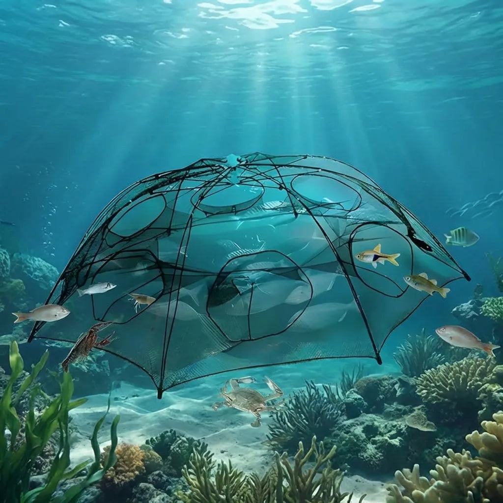 Portable Folding Fishing Net