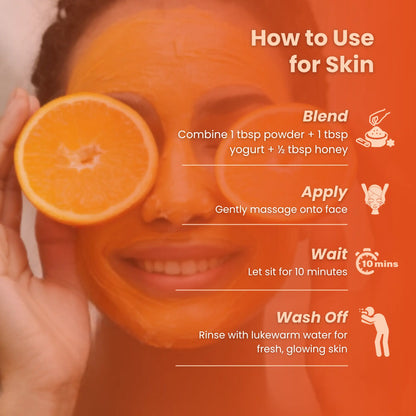 Natural Naria Orange Peel Powder (100g)
