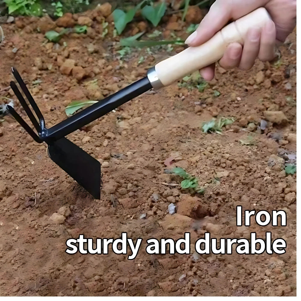 Dual Hoe & Rake Tool