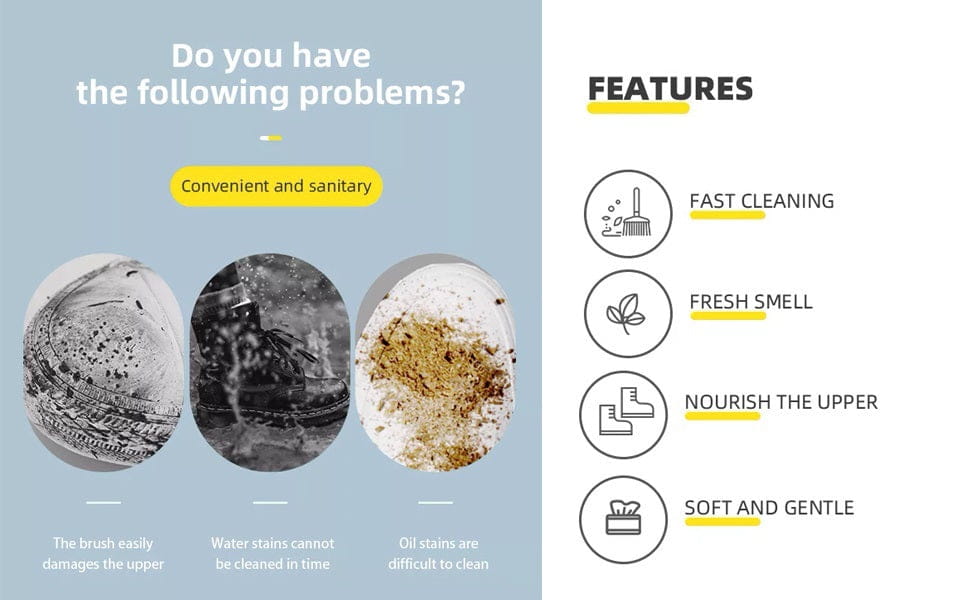 Sneaker & Shoe Cleaner Wipes(1 Packs of 80)