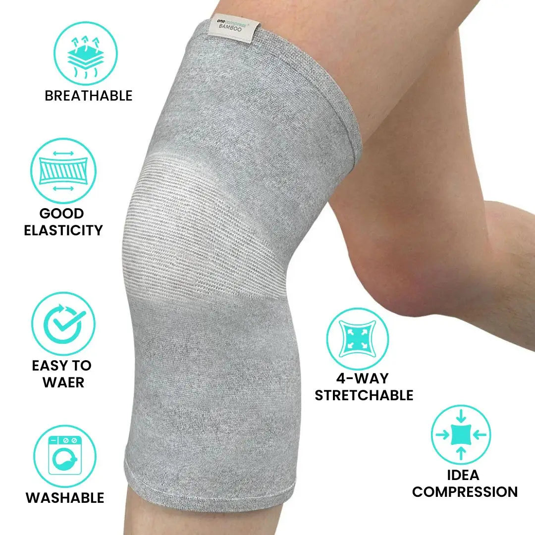 Bamboo Fabric Knee Sleeves – Unisex