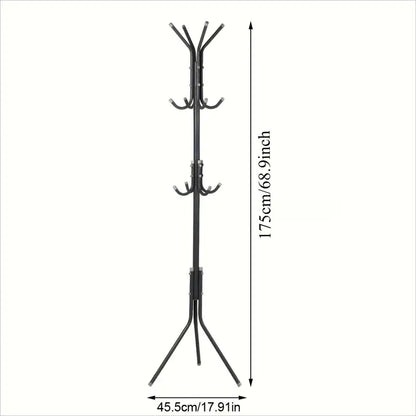 6 Hook Coat Hanger Clothes Stand Hanging Home Accessories