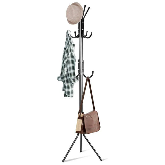 6 Hook Coat Hanger Clothes Stand Hanging Home Accessories